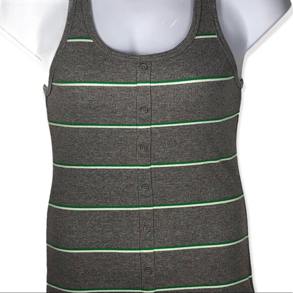 Vans Lineation Tank Mini Dress Striped Racerback Size Small Skater Retro Style - Picture 12 of 15